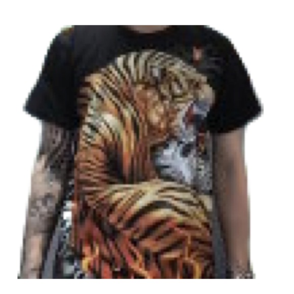 ROCK CHANG T-SHIRT TWO TIGERS
T-shirt. Glows in the dark. Size large - Picture 4 of 8